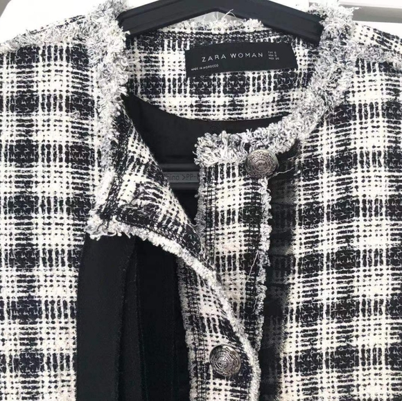 BNWOT Zara Coat size S - Picture 2 of 4